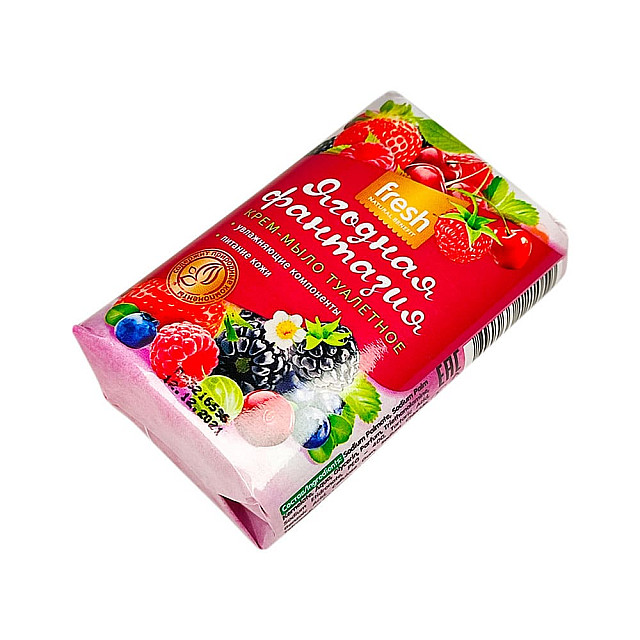 Крем-мыло туалетное Fresh Ягодная фантазия 90 г