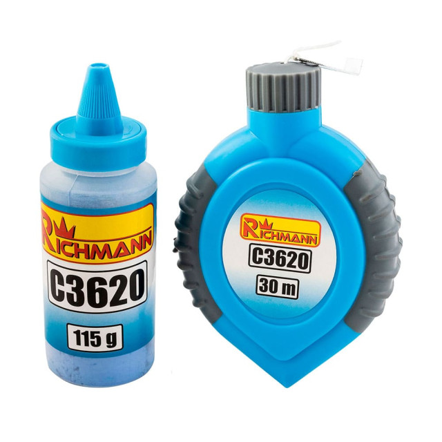Шнур разметочный Richmann C3620 + мел 30 м