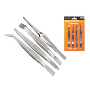 Набор пинцетов Startul Standart ST9110-04 4 предмета