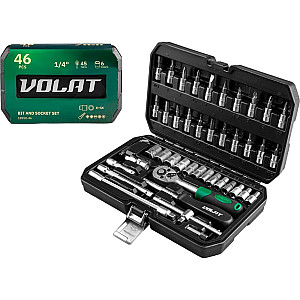Набор головок и бит Волат 18550-46 46 предметов
