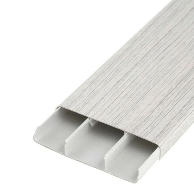 Наличник Ideal Деконика 253 ясень серый 70 мм 2.2 м