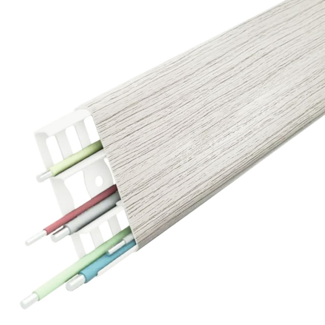 Наличник Ideal Деконика 255 ясень бьянко 70 мм 2.2 м