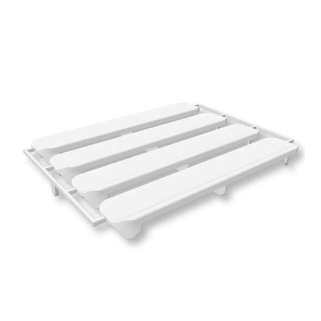 Набор комплектующих для наличника Ideal Deconika 001-0 Белый глянцевый 70 мм