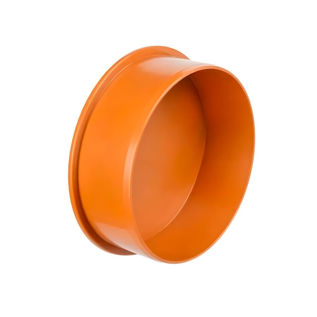 Заглушка для наружной канализации Valfex 30108110 110 мм рыжая