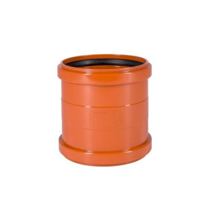 Муфта ремонтная Valfex 30106160 160 мм двухраструбная рыжая