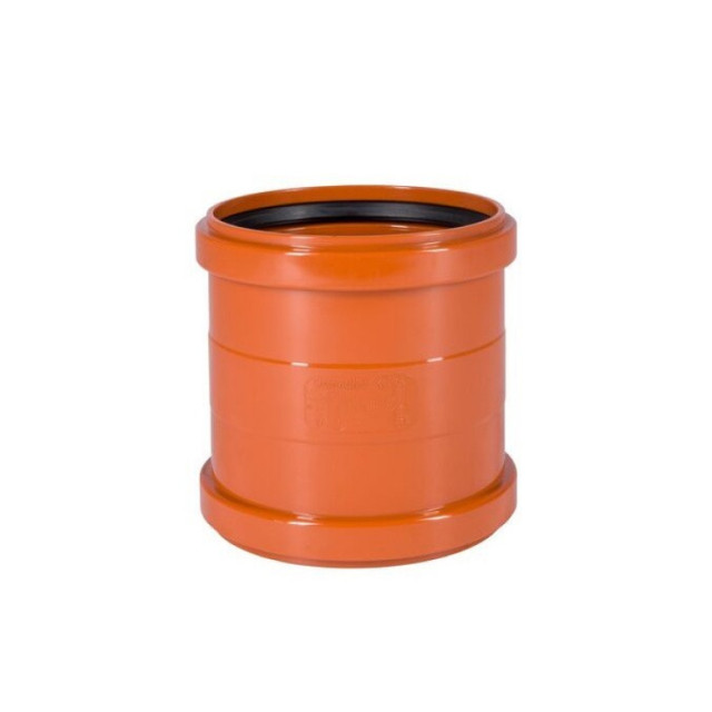 Муфта ремонтная Valfex 30106160 160 мм двухраструбная рыжая