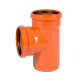 Тройник для наружной канализации Valfex 34160160 160*160 мм 87.5° рыжий