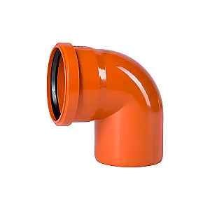 Отвод Хемкор НПВХ (PVC-U) 110 мм 87° SN4 ТУ