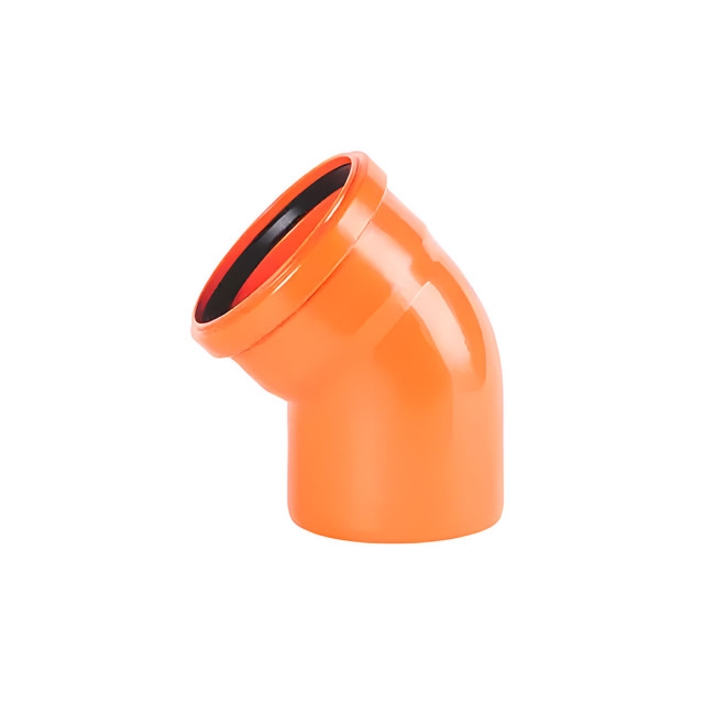 Отвод Хемкор НПВХ (PVC-U) 110 мм 45° SN4 ТУ