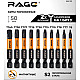 Биты RAGE by VIRA 54193 S2 торсионные TORX 6-40*50 мм 10 шт