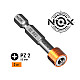 Бита Nox Magneo 330250-2 с магнитной насадкой Е6.3 Pz2 50 мм 2 шт