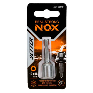 Ключ-насадка Nox 551101 магнитная 10*48 мм