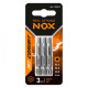 Набор бит Nox Corebit 336010 E6.3 HX3 HX4 HX5 50 мм 3 шт