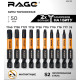 Биты RAGE by VIRA 54193 S2 торсионные TORX 6-40*50 мм 10 шт