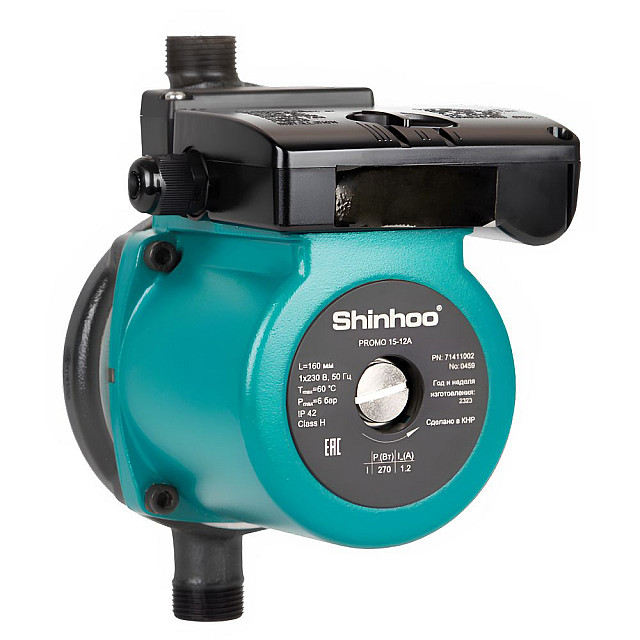 Насос циркуляционный Shinhoo PROMO 15-12А