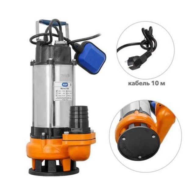 Насос погружной фекальный A&P Marvel AP02A06 1200 FE 333/12