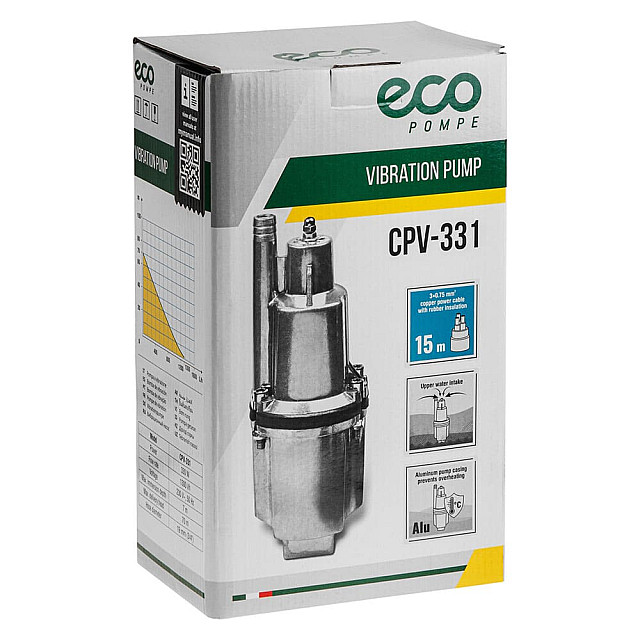 Насос вибрационный Eco CPV-331 EC4213-4 верхний забор 15 м
