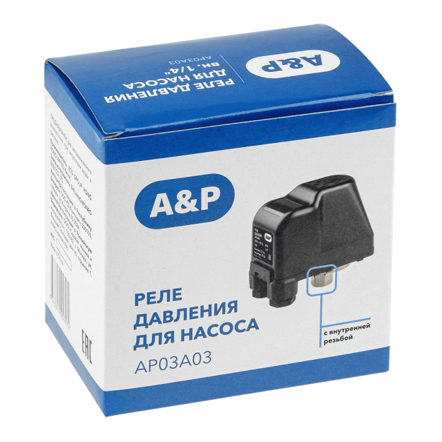 Реле давления A&P AP03A03 1/4
