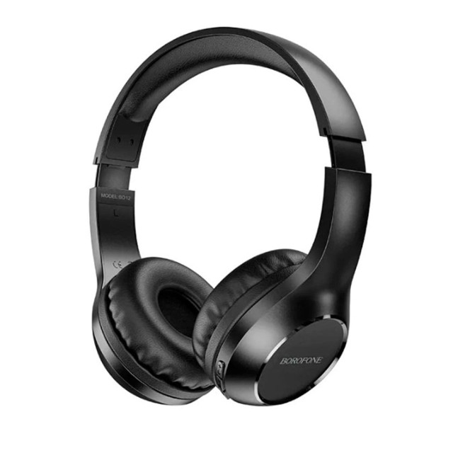 Наушники Borofone BT BO12 46733 полноразмерные с микрофоном черный
