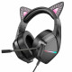 Наушники Borofone BT BO106 O5357 полноразмерные с микрофоном розовый