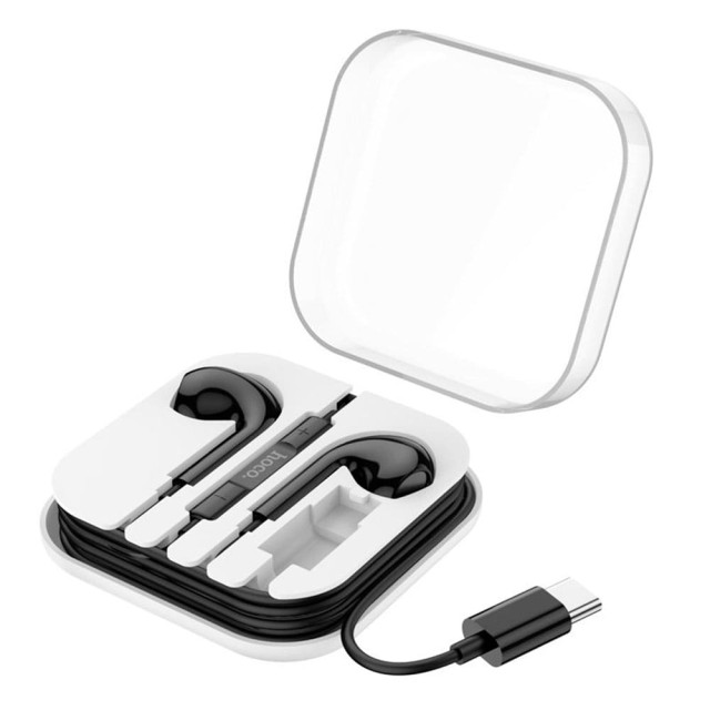 Наушники Hoco M101 Max Crystal внутриканальные с микрофоном Type-C белый