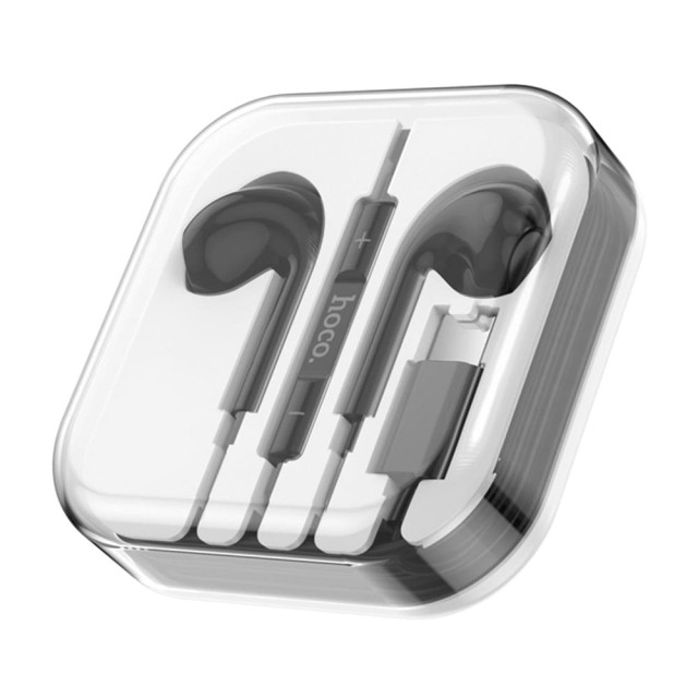 Наушники Hoco M101 Max Crystal внутриканальные с микрофоном Type-C черный