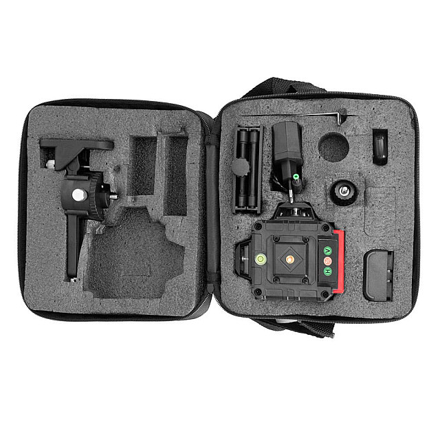 Уровень лазерный MTX ML 360-3 Pro SET 350835 мультипризменный