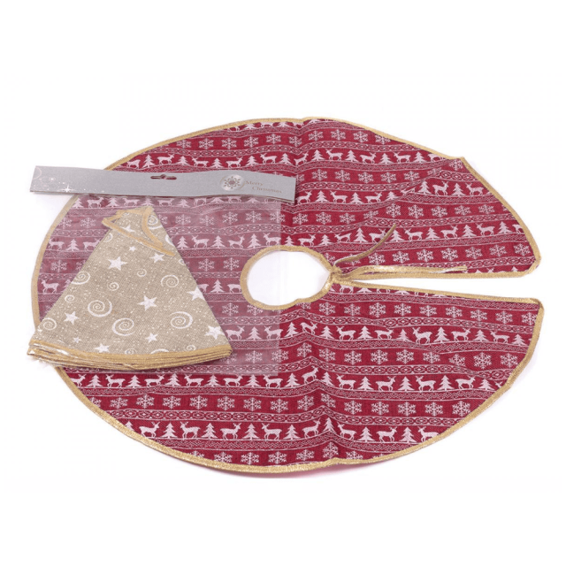 Юбка под елку NY13220 193479 текстильная 60 см