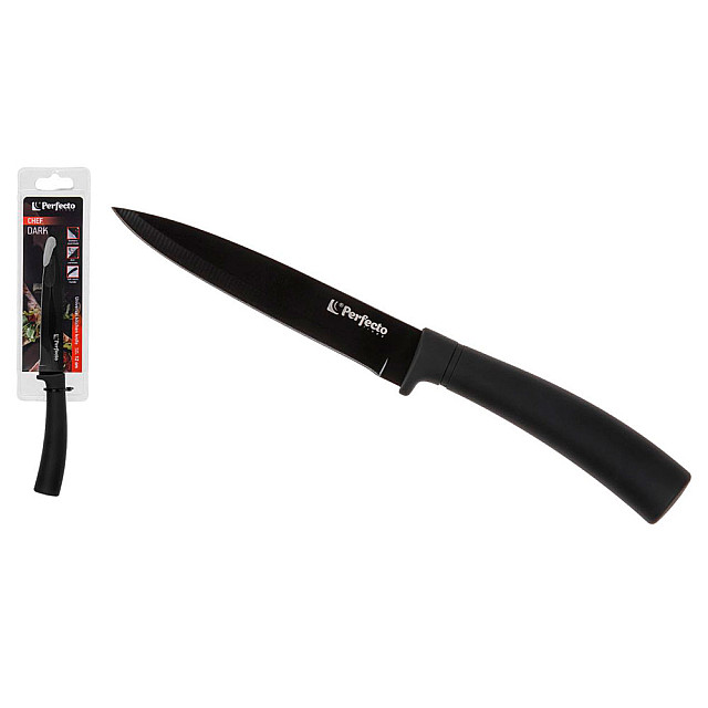 Нож кухонный Perfecto Linea Chef dark 21-111001 универсальный 12 см