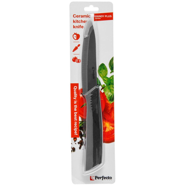 Нож кухонный Perfecto Linea Handy Plus 21-005401 керамический 10.5 см