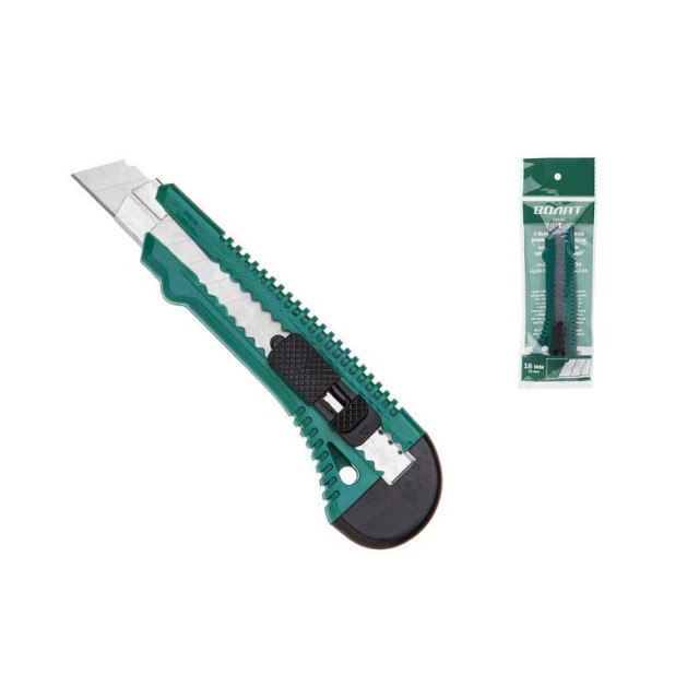 Нож пистолетный Волат 24101 с выдвижным лезвием 18 мм