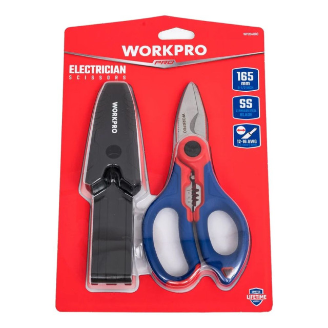 Ножницы электрика Workpro WP294003