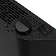 Конвектор электрический Denzel XCE-1500B черный с сушилкой