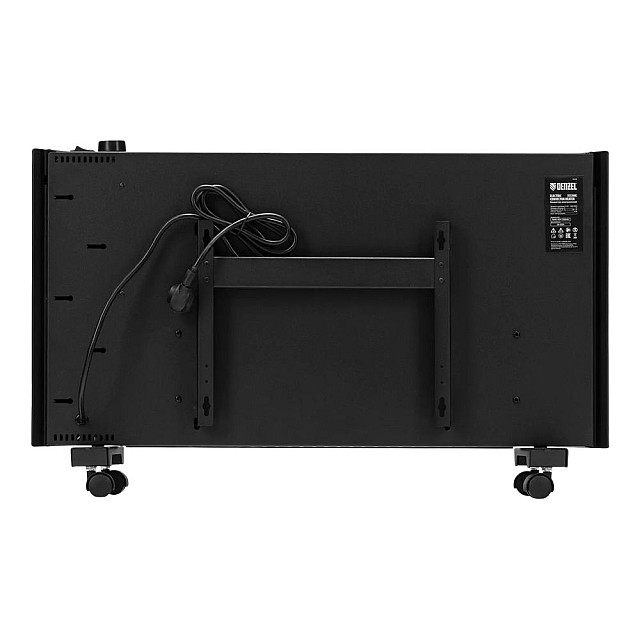 Конвектор электрический Denzel XCE-2000 черный с сушилкой