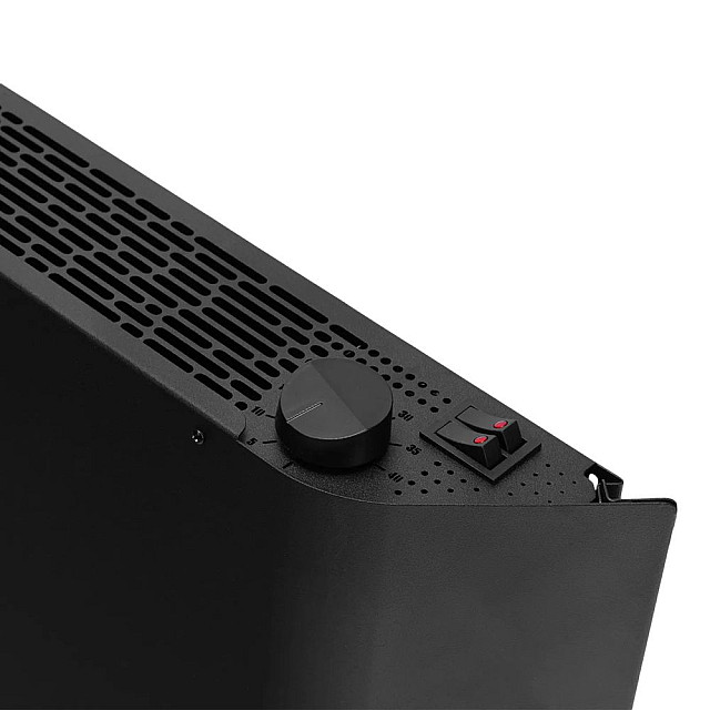Конвектор электрический Denzel XCE-2000 черный с сушилкой