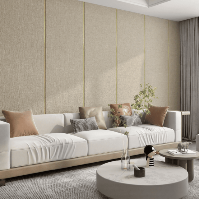 Обои самоклеящиеся Sanrelia Fabric wall sticer A011 650*2800*5 мм