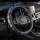 Оплетка экокожа Skyway Carbon-2 M черно/синяя