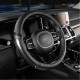 Оплетка экокожа Skyway Carbon-1 M черно/серая
