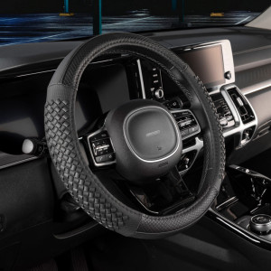 Оплетка экокожа Skyway Combo-11 M черная