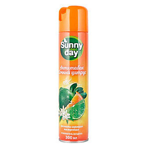 Освежитель воздуха Sunny Day Антитабак Сочный цитрус 300 мл