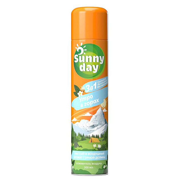 Освежитель воздуха Sunny Day Утро в горах 300 мл