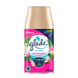 Освежитель воздуха Glade Automatic Кокосовый Бали сменный 269 мл