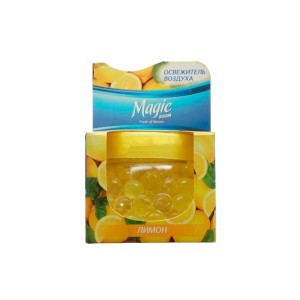 Освежитель воздуха гелевый Magic Boom Лимон 100г