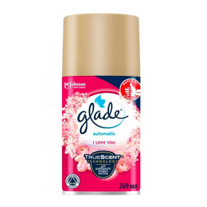 Освежитель воздуха Glade Automatic I Love You сменный баллон 269 мл