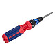 Отвертка Workpro WP221063 12-в-1 с трещоткой