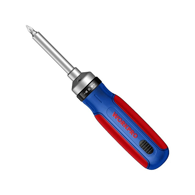 Отвертка Workpro WP221061 с битами 14 шт