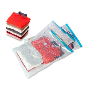 Пакет вакуумный Рыжий Кот 312602 для хранения одежды с клапаном VB2 70*100 см