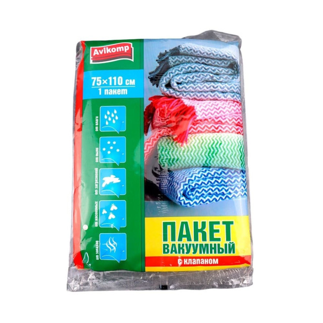 Пакет вакуумный Avikomp 3930 с клапаном 75*110 см