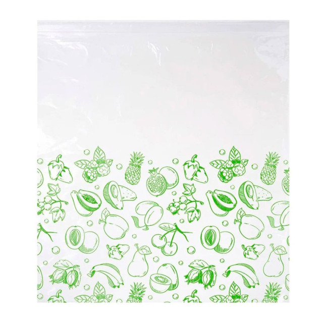 Пакет Рыжий Кот ZB-18 102848 с ЗИП-замком с рисунком 18*22 см 1 л 15 шт