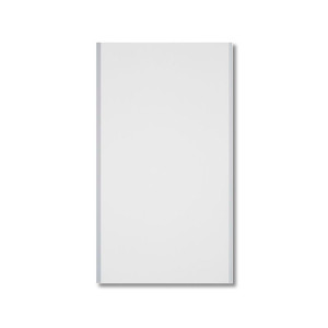 Панель ПВХ Ю-Пласт Бел 001 без покрытия белый 3 м